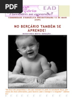 No berçário também se aprende