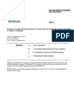 Proposed Energy Efficiency Directive Standards Analysis