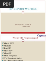Download Sip Report Writing by api-3754023 SN10960553 doc pdf