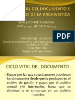 Ciclo Vital Del Documento y Principios A