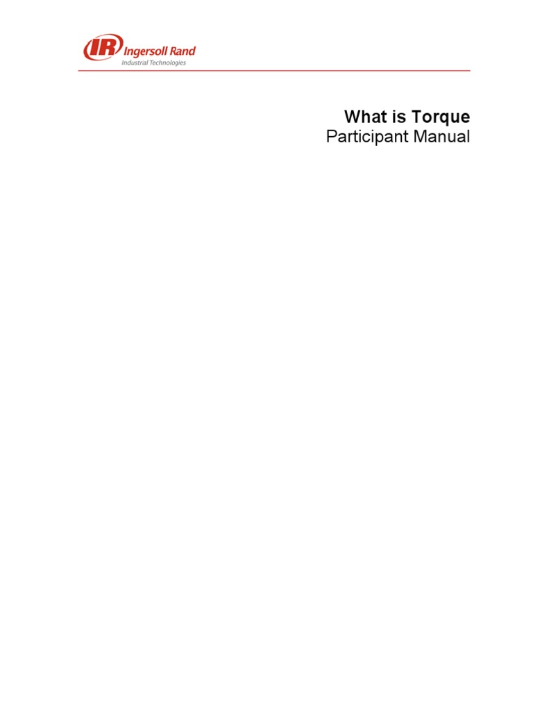 Understanding Torque in Fastening | PDF | Screw | Nut (Hardware)