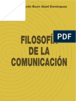 Buen Abad Dominguez - Filosofia de La Comunicacion