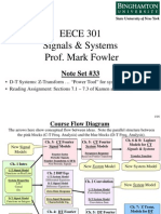 EECE 301 Note Set 33 DT Z Transform