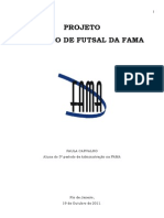 I Torneio de Futsal Da FAMA