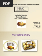 Download Marketing Diary- Ferraro Rocher by Prachi Kedia SN109625820 doc pdf
