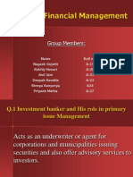 Advanced Financial Management: Group Members