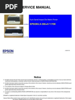 Epson LX-300+II, LX-1170II (Em Ingles) Service Manual