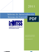 Informe de Autoevaluación del Sistema de Contol Interno