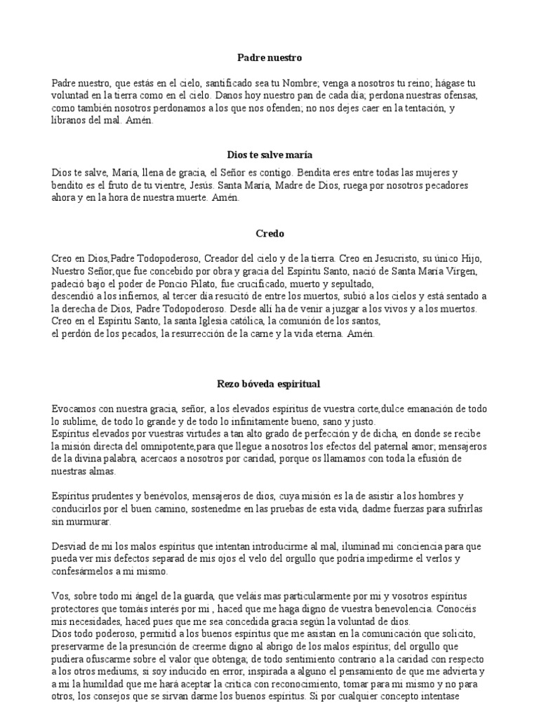 Cantos y Rezos para Bóveda Espiritual – Una Guía Completa