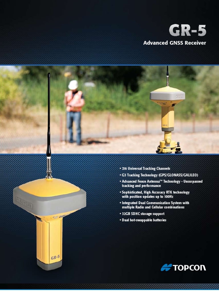 Catalogo GR5 Topcon | Global Positioning System | Telecommunications ...