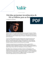 Jornal Valor Economico Vilaca ANTF 09102012