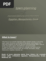 Egypt Greece &amp Mesopotamian Town Planning