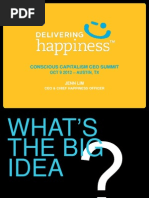 Download Conscious Capitalism CEO Summit The Big Idea Delivering Happiness - Jenn Lim by Delivering Happiness SN109648776 doc pdf