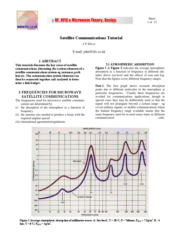 Satellite Communications Overview | PDF | Microwave | Antenna (Radio)