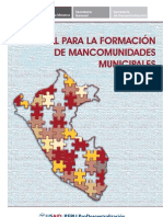 Manual Formacion Mancomunidades