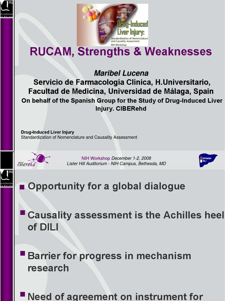 RUCAM | PDF | Causality | Hepatitis