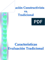 Evaluacion Constructivista Vs Tradicional