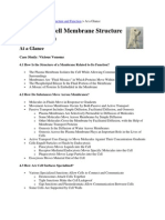 Chapter 4: Cell Membrane Structure and Function: at A Glance