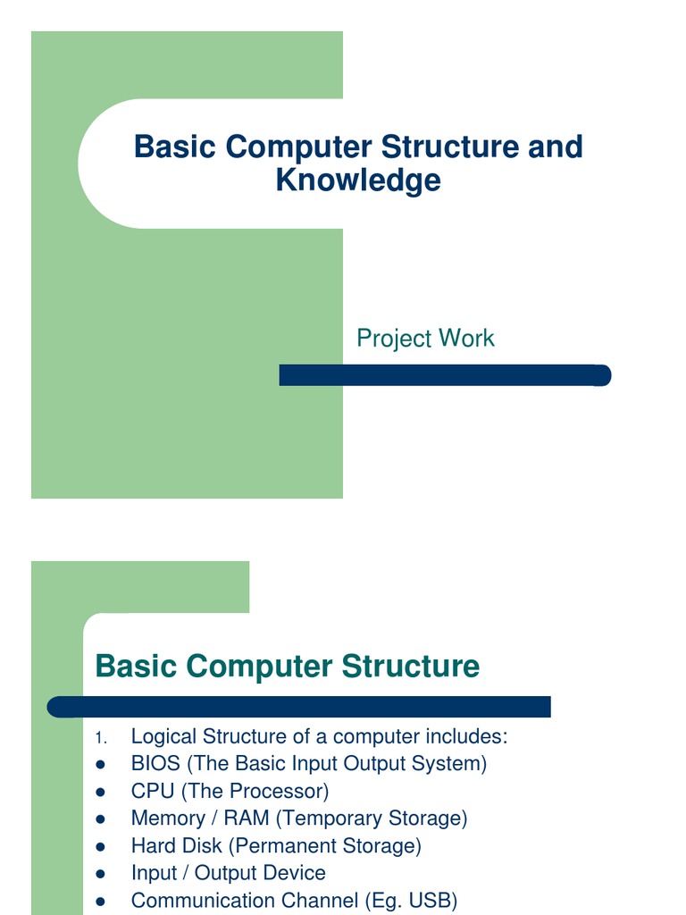 01 - Basic Computer Structure (20070122) | PDF