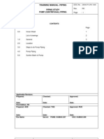 Centrifugal Pump Piping