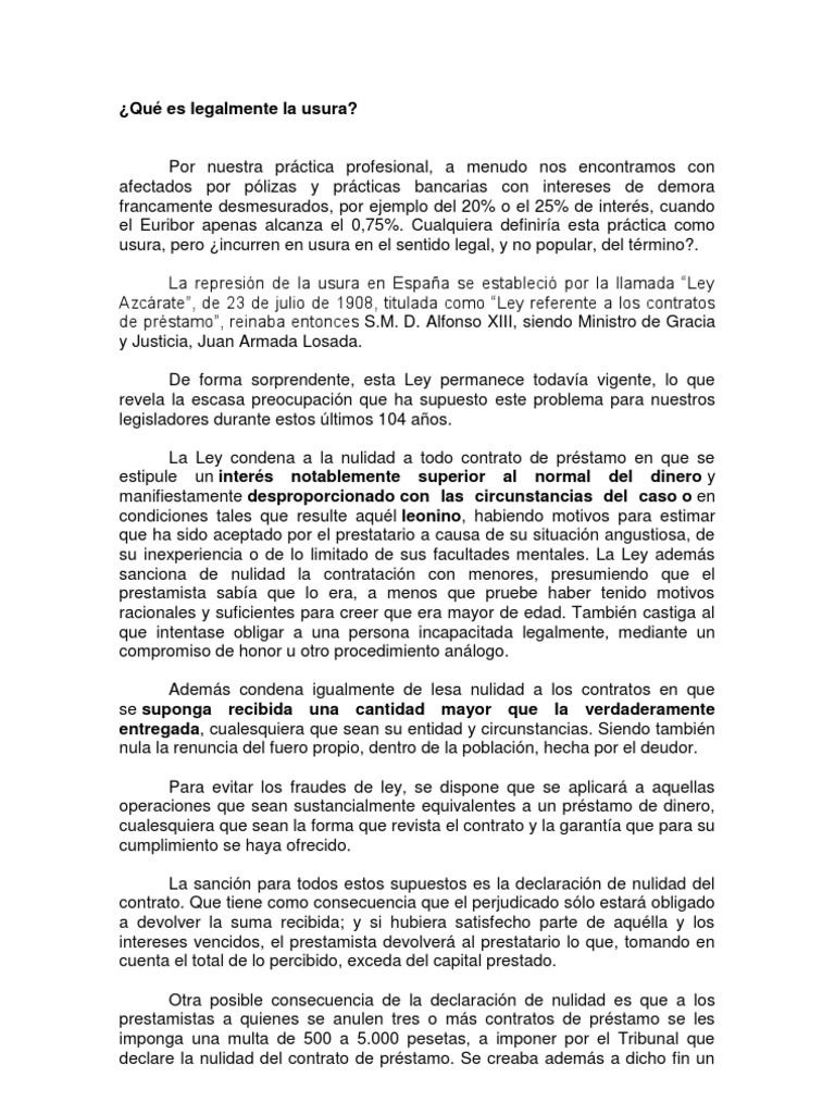 Ejemplo De Contrato De Prestamo De Dinero Con Intereses