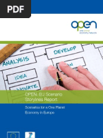 Scenarios Towards a One Planet Economy in Europe