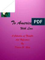 To America,: With Love