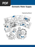 Domestic Water Supply Manual - إمدادات المياه للوحدات السكنية