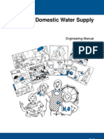 Domestic Water Supply Manual - إمدادات المياه للوحدات السكنية