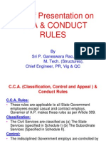 PP7-CCA &amp Conduct Rules