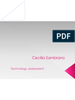 Cecilia Zambrano: Technology Assessment