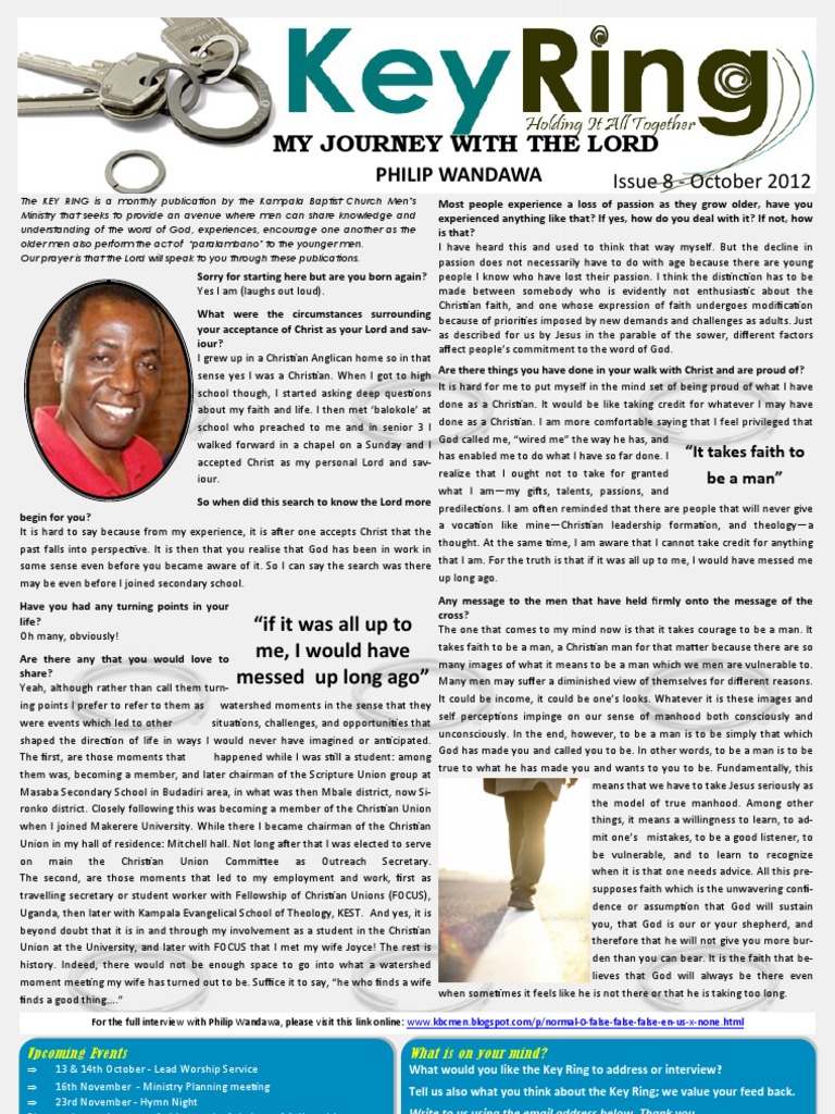 My Journey with the Lord: Issue 8 | PDF | Faith | Jesus