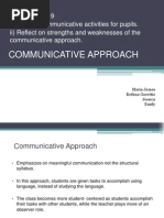 Download COMMUNICATIVE APPROACH by Audrina Mary James SN109714403 doc pdf