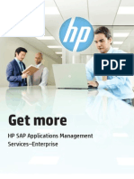 Get More-HP SAP App Management