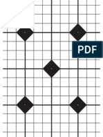 Shooting Target 1 Inch A3