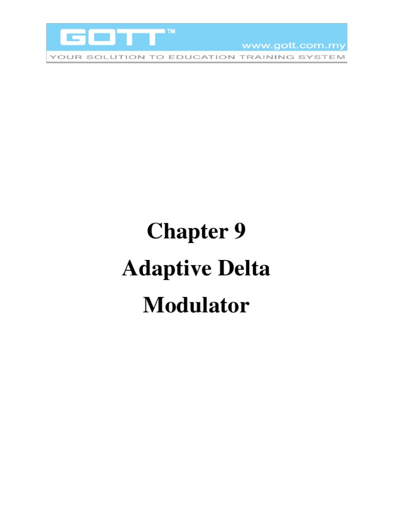Adaptive Delta Modulation Pdf Modulation Signal Electrical