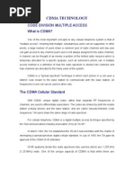 Download Industrial Training Report on CDMA Technology by DeepakGujraniya SN10973337 doc pdf