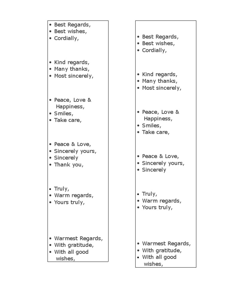 Closings | PDF