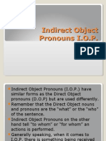 Indirect Object Pronouns