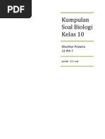 Download soal biologi by Muchtar Prawira SN109760143 doc pdf