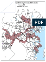 Maryland: 3rd Congressional District Map 2012