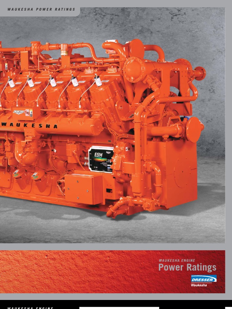 Waukesha PDF Horsepower Engines