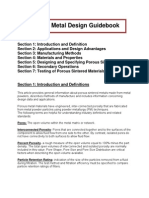 Porous Metal Design Guidebook