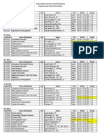 Jadwal Kuliah