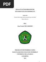 Download Makalah Penggunaan Polimer Sintetik Dan Bahayanya by Atma Nuvi toend-toend SN109790660 doc pdf