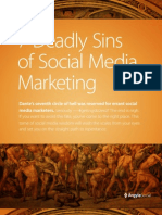 Seven Deadly Sins of Social Media Marketing