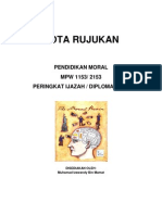 Nota Pendidikan Moral Untuk Semua Peringkat