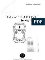 Wharfedale Titan 15 Active Service Manual