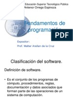 Clasificación Del Software