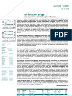 Swedish Inflation Drops: Morning Report